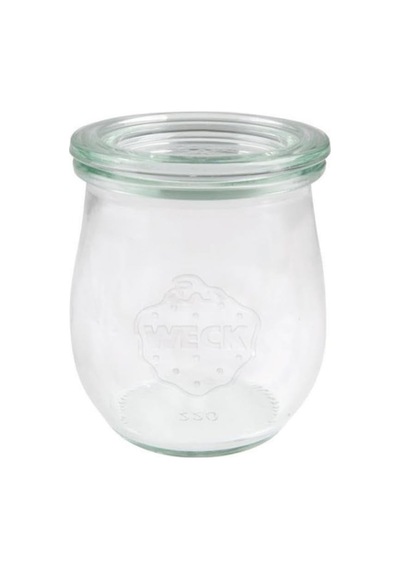 Weck 220 Ml Lale Kavanoz Set 4 Adet Tek Renk