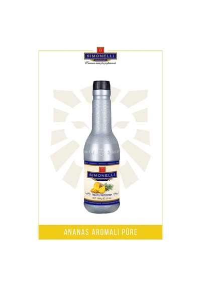 Simonelli Ananas Meyve Püresi 1 KG