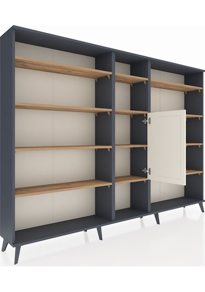Arges Dolap 12 Raflı Tek Kapaklı 220x30x163 Antrasit-aytaşı/çam Aytası/atlas Çam - Antrasıt Arges Dolap 12 Raflı Tek Kapaklı 220x30x163 Antrasit-aytaşı/çam Aytası/atlas Çam - Antrasıt