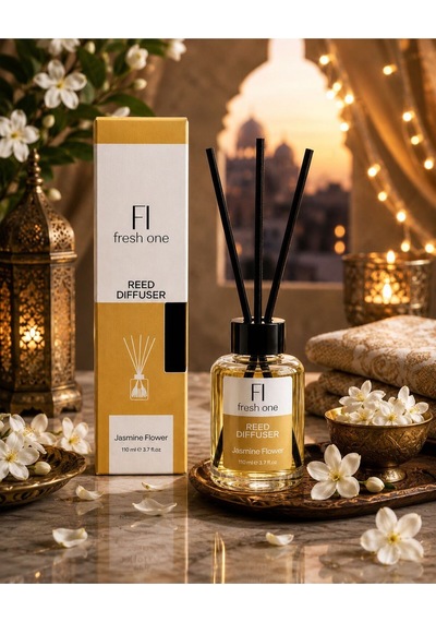 Jasmine Çubuklu Oda Kokusu 110 Ml Dekoratif Ortam Kokusu Jasmin