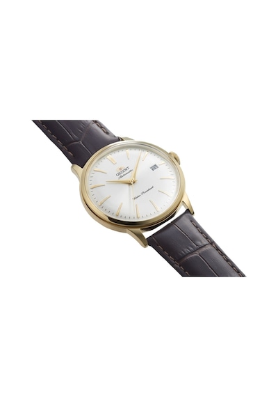 Orient Ra-ac0028s30b Kurmalı Otomatik Deri Kahverengi 41 Mm Erkek Kol Saati Altın