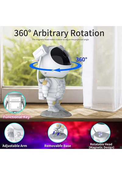 Astronot Samsung Uyumlu Galaxy Projektör Led Galaksi Işık Projektörü Çok Renkli Nebula Galaksi Yıldızlı Gece Işığı Uzaktan Kumandalı Projektör Usb Planetaryum Projektörü Hediyelik Eşya Astronot Samsung Uyumlu Galaxy Projektör Led Galaksi Işık Projektörü Çok Renkli Nebula Galaksi Yıldızlı Gece Işığı Uzaktan Kumandalı Projektör Usb Planetaryum Projektörü Hediyelik Eşya