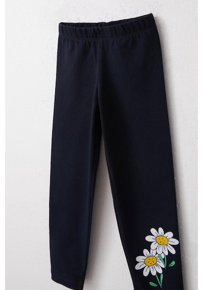 Breeze Kız Çocuk Taytlı Takım Papatya Baskılı 1.5-5 Yaş, Bej-bej Bej