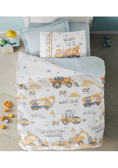 Cotton Box Junior Tek Kişilik Complete Set Buildo Mavi