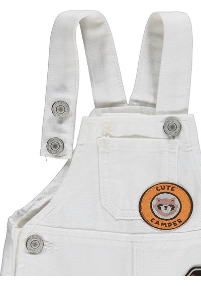 Civil Baby Erkek Bebek Baskılı 6-18 Ay Slopet - Ekru