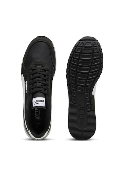 Puma 39906801 St Runner V4 L Black Whıte Erkek Sneaker Siyah