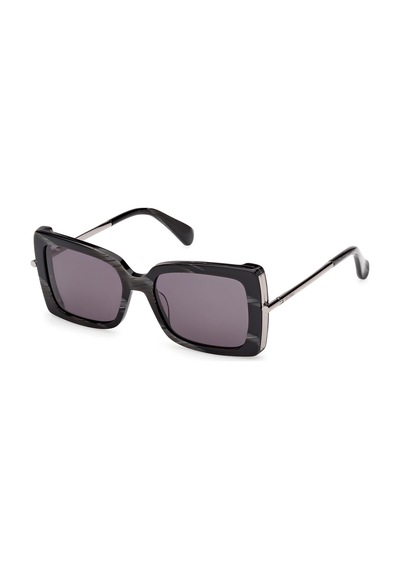 Maxmara Mm0166 63a Kadın Güneş Gözlüğü Siyah