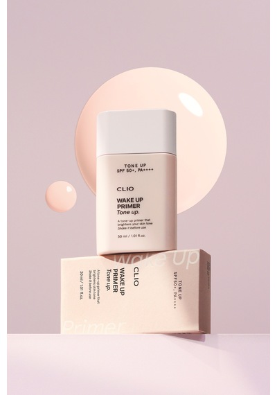 Uzun Süre Kalıcı Ton Eşitleyici Görünüm Sunan Makyaj Bazı Clio Wake Up Primer Tone Up
