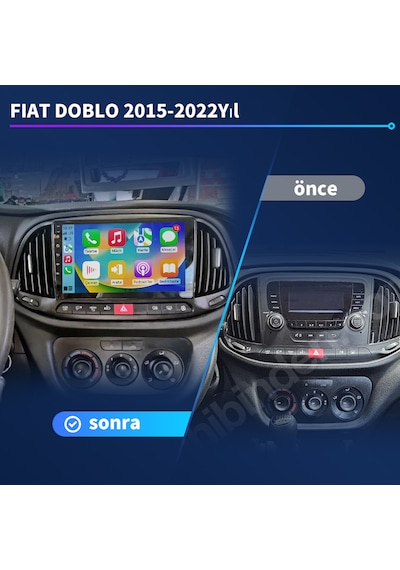 Fıat Doblo 2015-2022 Yıl Multimedya 6-128 Gb Navigasyon