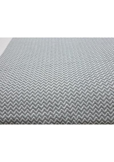 Özdilek Pamuklu Kaymaz Zigzag Koltuk Örtüsü 170x210 - Haki Yeşili Haki Yeşil