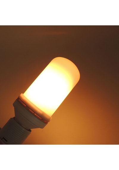 Sunlight Alev Ampul Amber 5W 3 Animasyonlu E27 220V
