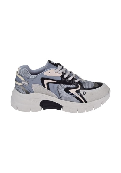 Pullman Kadın Spor Ayakkabı Sneaker Sms-51166 Gri Siyah-gri Siyah Gri - Siyah