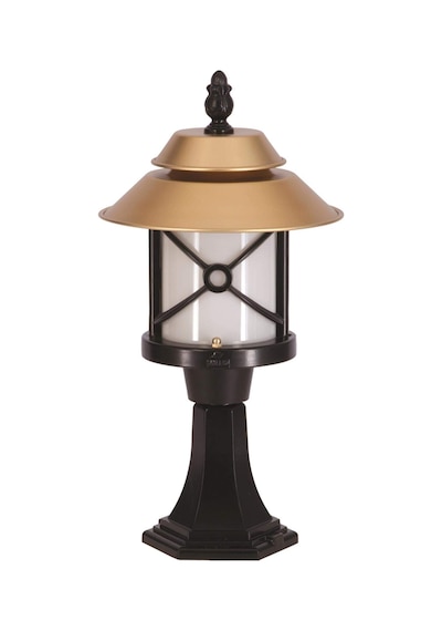 Avonni Bsu-68049-bsa-kop Sarı/siyah Elektrostatik Toz Boyalı Dış Mekan Aydınlatma, E27, Aluminyum, Polikarbon Cam, 30cm Sku: Smgstk9a739e1ff2
