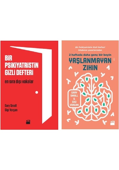 Yaşlanmayan Zihin + Bir Psikiyatristin Gizli Defteri 2 Kitap Set