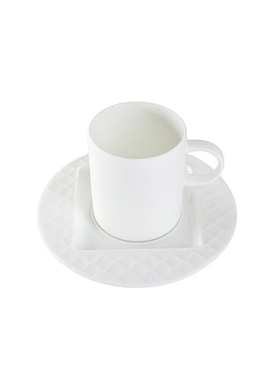 Superior Bone Porcelain Elix 2 Kişilik Kahve Takımı 85cc Çok Renkli