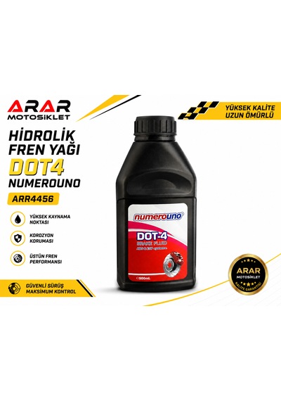 Hidrolik Fren Yağı Dot4 Numerouno 500ml -arr4456