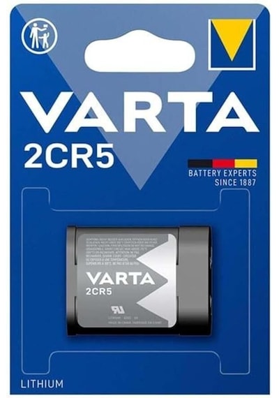 Varta 2cr5 6 Volt Lityum Fotoğraf Makinesi Pili 5047