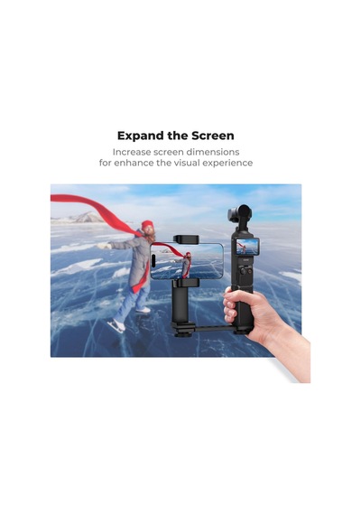 K&f Concept Osmo Pocket 4 Için Telefon Tutucu Stand Osmo Pocket 3 Uyumlu