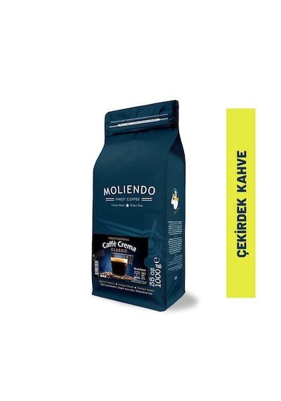 Moliendo Professional Caffe Crema Classic Çekirdek Kahve 1 KG