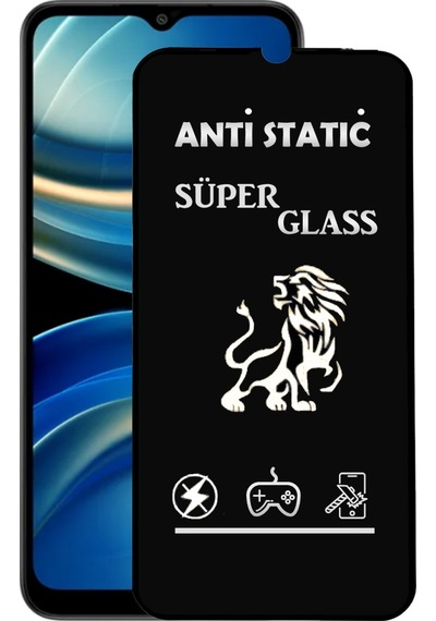 General Mobile Uyumlu Gm 23 Se Tam Kaplayan Anti Statik Dayanıklı Süper Cam Ekran Koruyucu