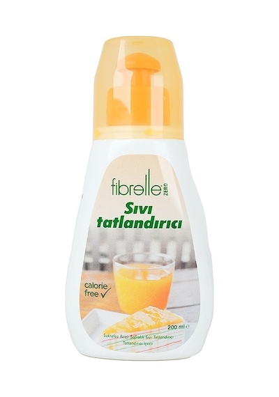 Fibrelle Zero Sıvı Tatlandırıcı 200 ML Sukraloz Bazlı