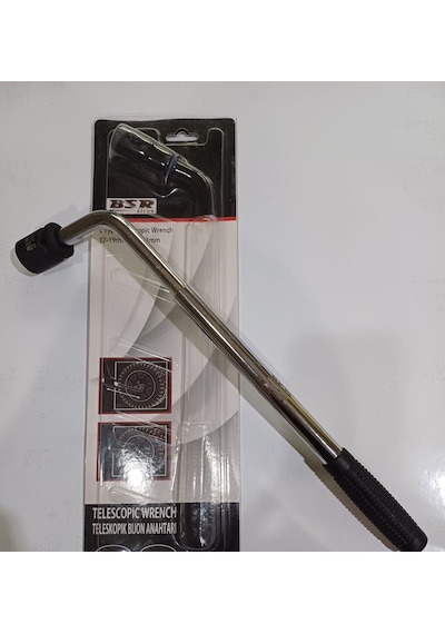 Bsr Teleskopik Bijon Anahtarı 22 MM Lokmalı, Boy 45 CM
