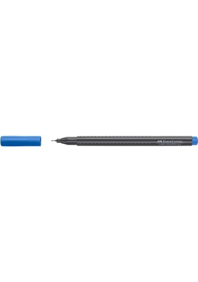 Grip Finepen İnce Keçe Uçlu Kalem Seti, 10'lu, Ofis Ve Günlük Kullanım, 0.4 Mm Hassas Uç, Metal Destekli, Ergonom