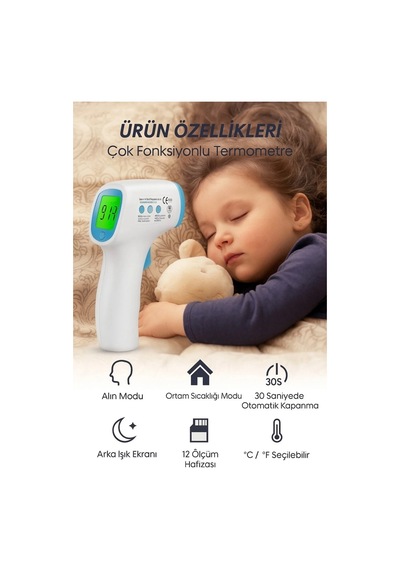 Semcares Temassız Uzaktan Ateş Ölçer