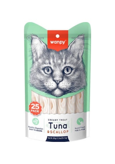 Ton Balık Ve Deniz Taraklı Krema Kedi Ödülü 25x14 Gr