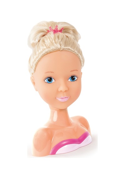 Prenses Bebek Saç Tasarım Büstü 19 Cm