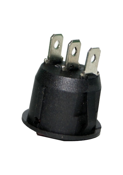 Yuvarlak Işıklı Aç Kapa Buton 2 Kademeli On Off Rocker Switch Kırmızı 250v Ac 3a/125v Ac 6a
