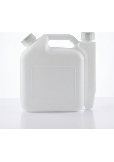 Zargana Çift Bölmeli Ölçekli Benzin Yağ Karıştırma Bidonu 1 L Benzin/100 Ml Yağ