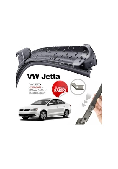 Vw Jetta Silecek Takımı 2010 ve Üzeri Mod