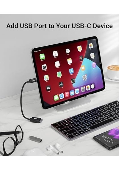 Syntech Usb-c - Usb Adaptörü, 2'li Paket Usb-c - Usb 3.0, 10gbps Type-c, Thunderbolt 3 - Usb Otg Kablosu, 17/16/15 Pro Max, İpad Mini 6, Macbook Pro/air/neo İle Uyumlu, Siyah Syntech Usb-c - Usb Adaptörü, 2'li Paket Usb-c - Usb 3.0, 10gbps Type-c, Thunderbolt 3 - Usb Otg Kablosu, 17/16/15 Pro Max, İpad Mini 6, Macbook Pro/air/neo İle Uyumlu, Siyah