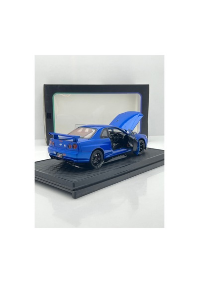 Nissan Skyline Gt-r 1/24 Çok Renkli