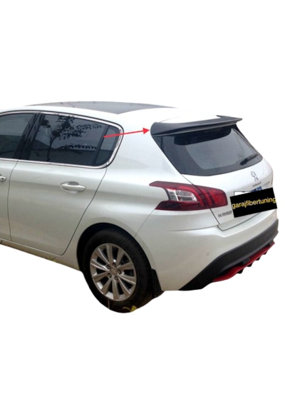 Peugeot 308 Spoyler Astarlı Boyasız
