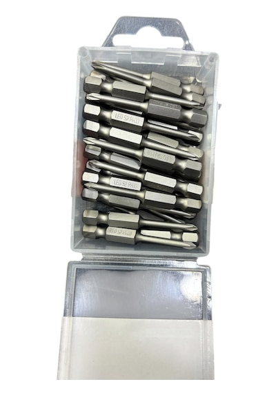 Leo Ph00 50mm ¼ S2 Kalite Mıknatıslı Bits Yıldız Uç 30 Adet