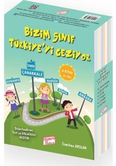 Gizemli Bahçe Bizim Sınıf Türkiyeyi Geziyoruz Hikaye Seti 6 Kita