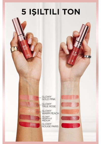 L'Oréal Paris Lumi Blush Likit Allık Glowy True Rose
