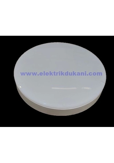 Luster 18w S.ü. Dolunay Led Armatür Beyaz Kasa 6500k