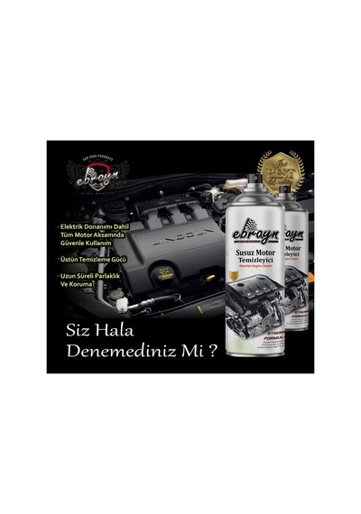 Susuz Motor Temizleme Ebrayn 500 Ml