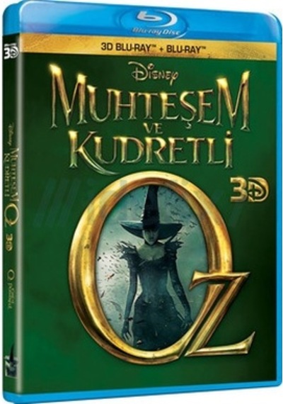 Muhteşem Ve Kudretli Oz 3D+2D Blu-Ray Combo 2 Disk Tiglon
