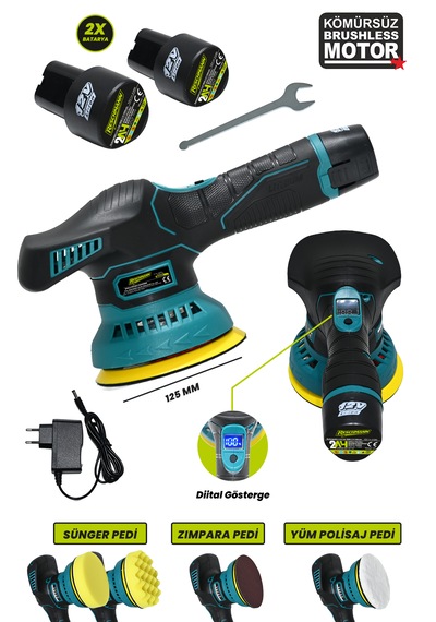 Reschmann R-BX3601 Şarjlı Polisaj Makinesi