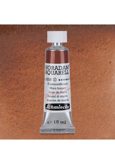 Schmincke Horadam Aquarell Tube 15Ml Seri 2 Mars Brown 658