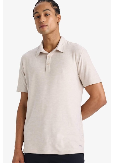 DeFactoFit Esnek Kumaş Standart Fit Polo Yaka Sporcu Kısa Kollu Tişört D9241AX25SPBG745