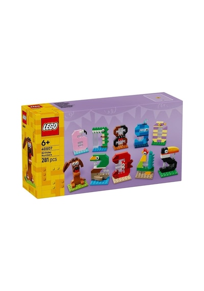 Lego İconic Doğum Günü Rakamları 40807