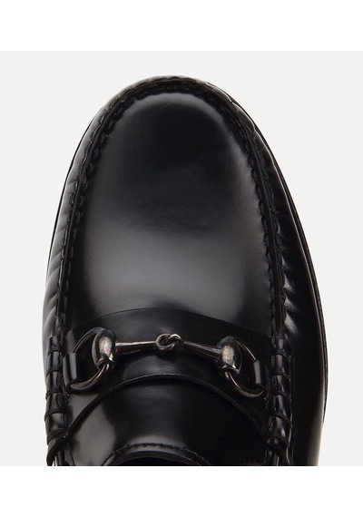 Hotiç Erkek Deri Siyah Toka Detaylı Klasik Loafer