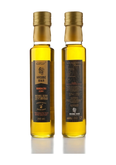 Havran Turunçlusu Mandalina Çeşnili Sızma Zeytinyağı - 250 Ml