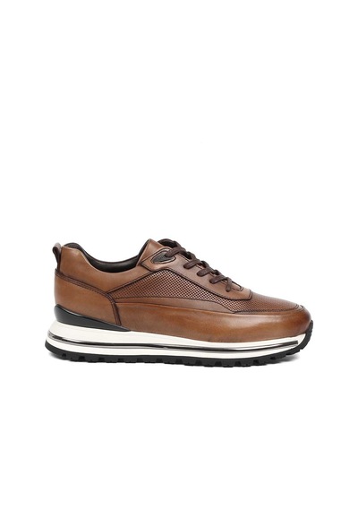 Erkek Taba Kalın Tabanlı Sneaker