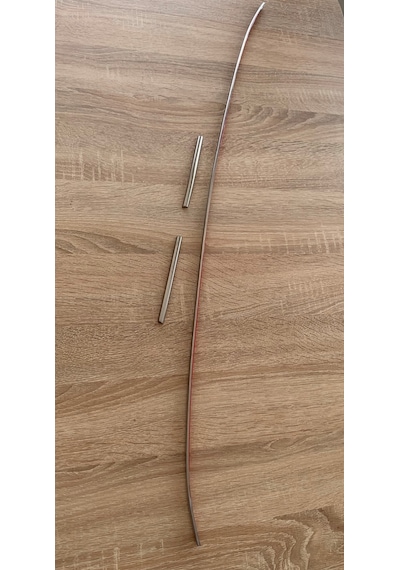 Passat B8 Krom Ön Tampon Çıtası Sis Arası 3 Parça 2015 - 2019